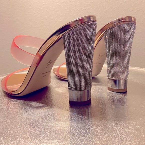 GIUSEPPE ZANOTTI ARYA Sandals Rose Gold - Picture 2 of 9